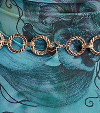 Trendsetting Glam O-Ring Chain Belt