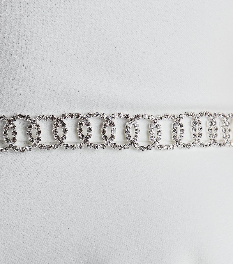 Loops Of Luxe Rhinestone Belt
