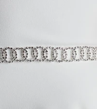 Loops Of Luxe Rhinestone Belt