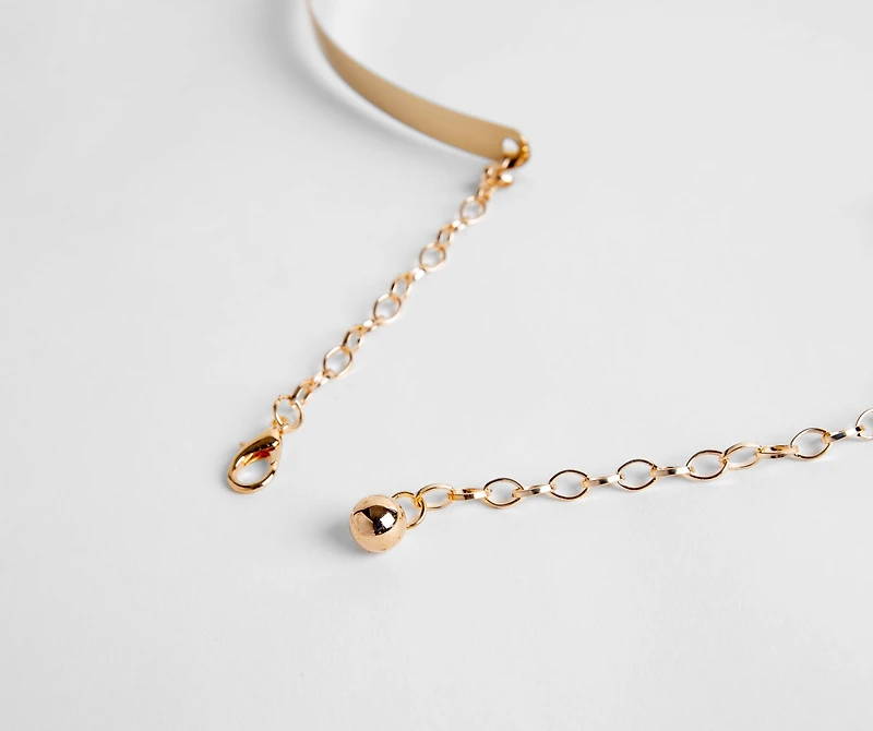 Dainty Metallic Belt