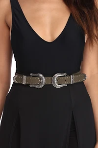 Black Studdin' On This Belt