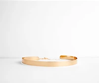 Chic & Sleek Metal Belt