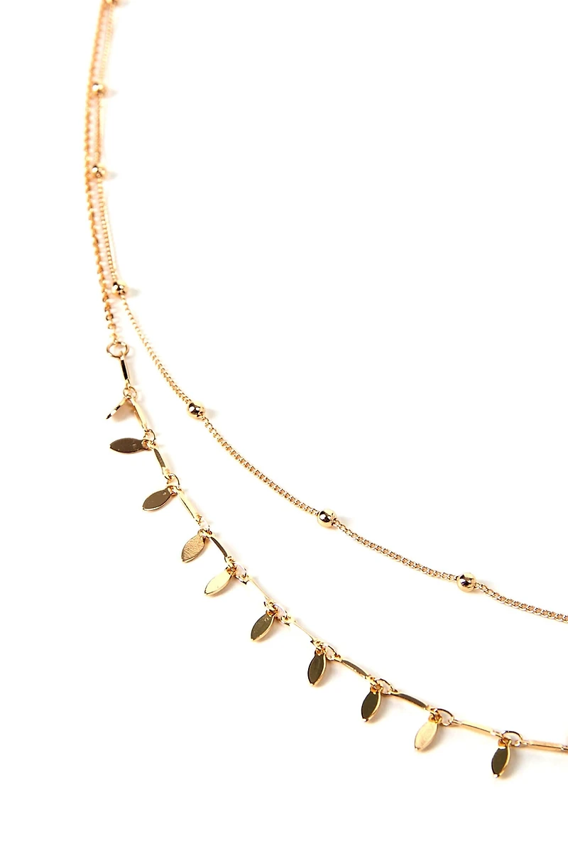 Tear Drop Dainty Chain Belt
