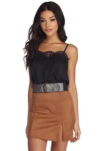 Stretchy Statement Belt