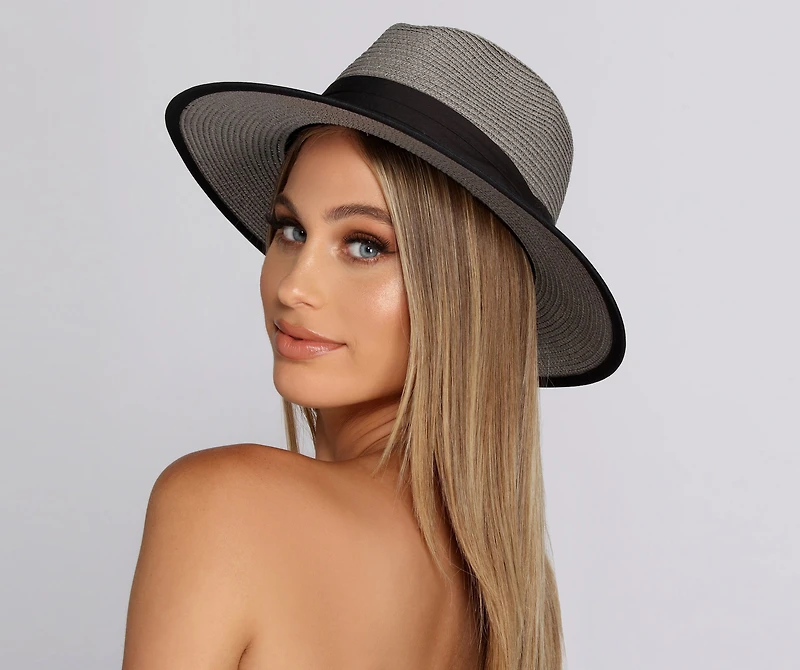 Panama Posh Woven Hat