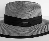 Panama Posh Woven Hat