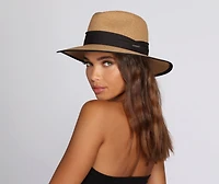 Panama Posh Woven Hat