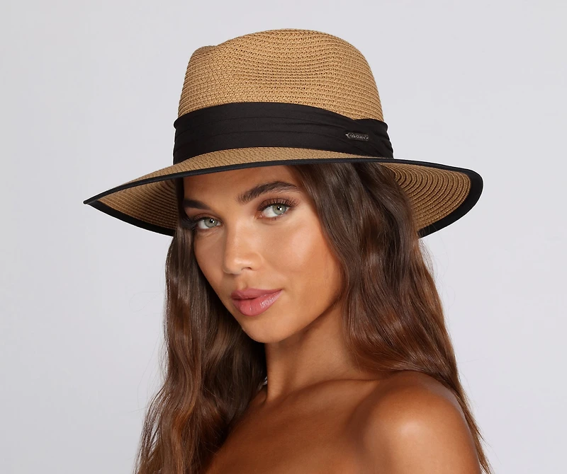 Panama Posh Woven Hat