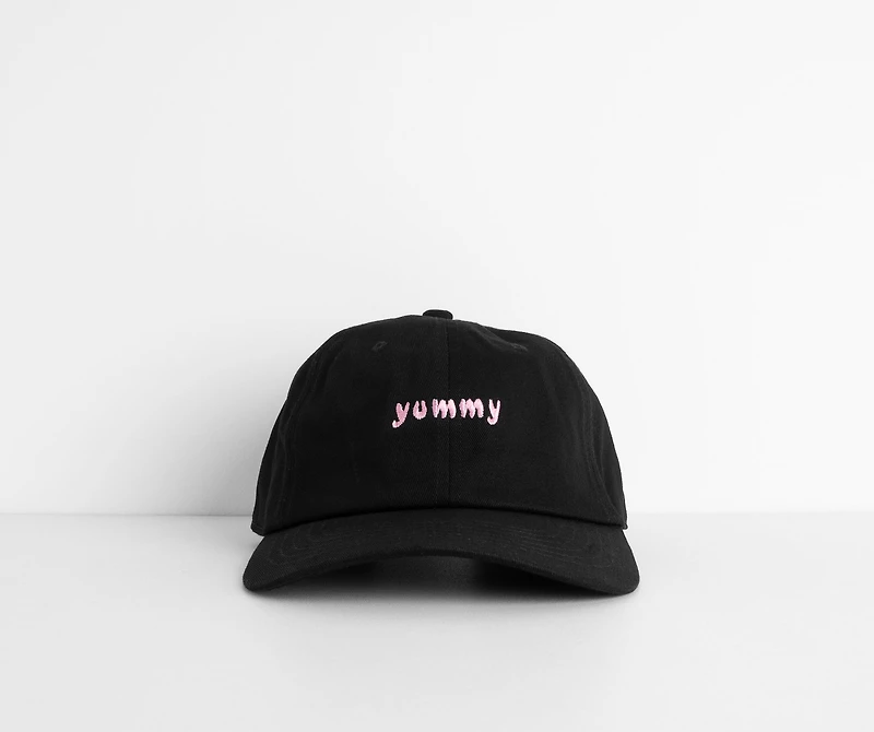 Yummy Embroidered Baseball Cap