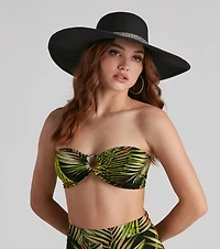 Country Club Rhine Straw Floppy Hat