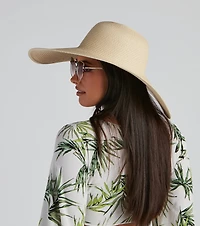 The Shade Straw Floppy Hat