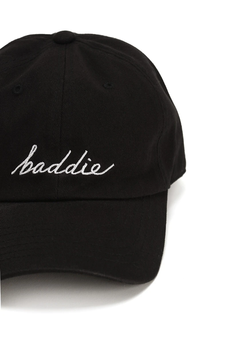 Baddie Script Cap