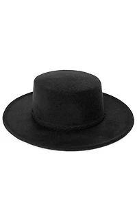 Braided Classic Boater Hat