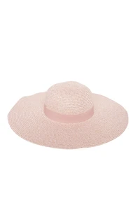 Stylin' Straw Floppy Hat