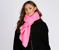 Make It Pop Knit Scarf