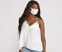 Reusable Floral Face Mask