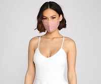 Three Pack Lace Detail Face Masks