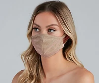Glam Glitter Face Mask
