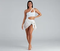 Splish Splash Mesh Swim Wrap