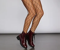 Statement Fishnet Tights