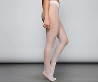 Glitzy Glitter Fishnet Tights