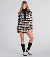 Cute And Cozy Lurex Ribbed Knit Leg Warmers