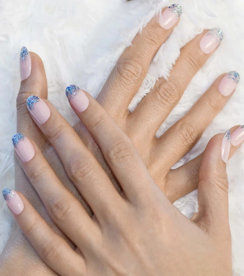 Pixie Dust Glitter Press On Nail Kit
