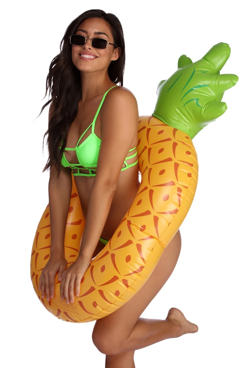 Pineapple Pool Floatie