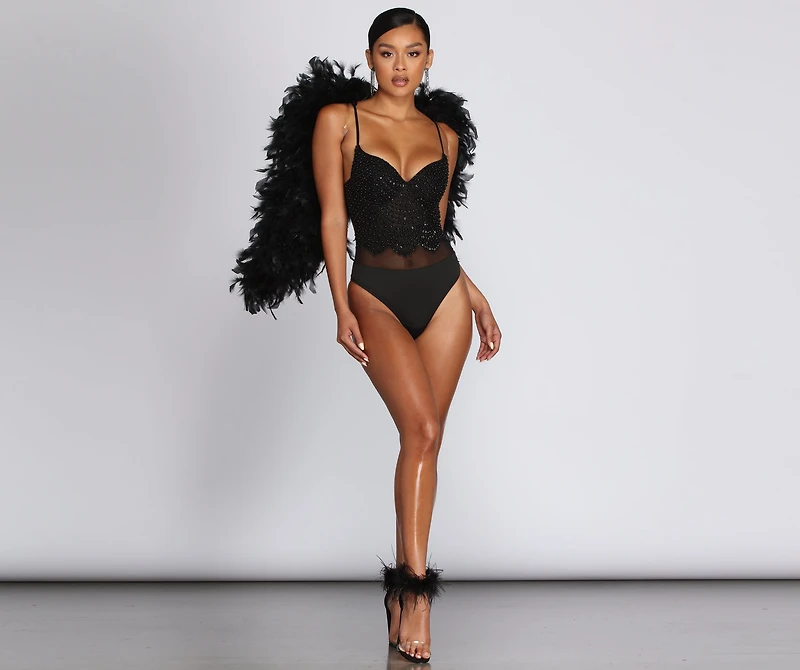 Naughty or Nice Angel Wings
