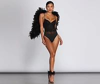 Naughty or Nice Angel Wings