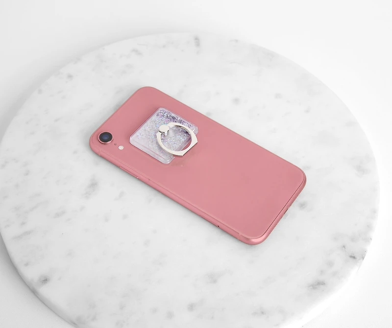 Glitter Quick Sand Phone Ring