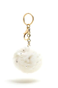Pom Pearl Key Charm