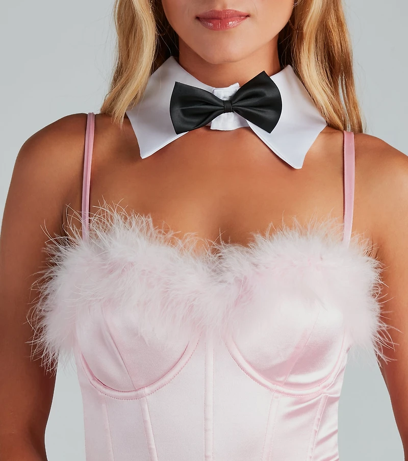 Bunny Babe Choker And Cuff Set