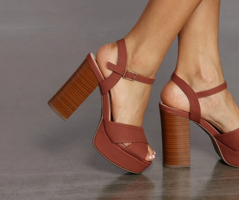 On The Rise Platform Heels