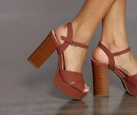 On The Rise Platform Heels