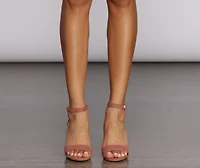 Striking Suede Heels