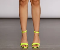 Bring The Party Neon Heels