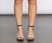 A Little Sparkle Platform Heels