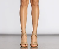 Shine On Them Rhinestone Stiletto Heels