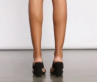 Keepin' It Simple Double Band Mules