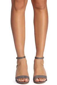 Get Low Strap Block Heels