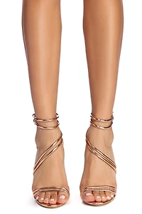 Sleek And Strappy Heels