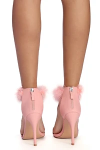 Cuff 'Em With Faux Fur Heels
