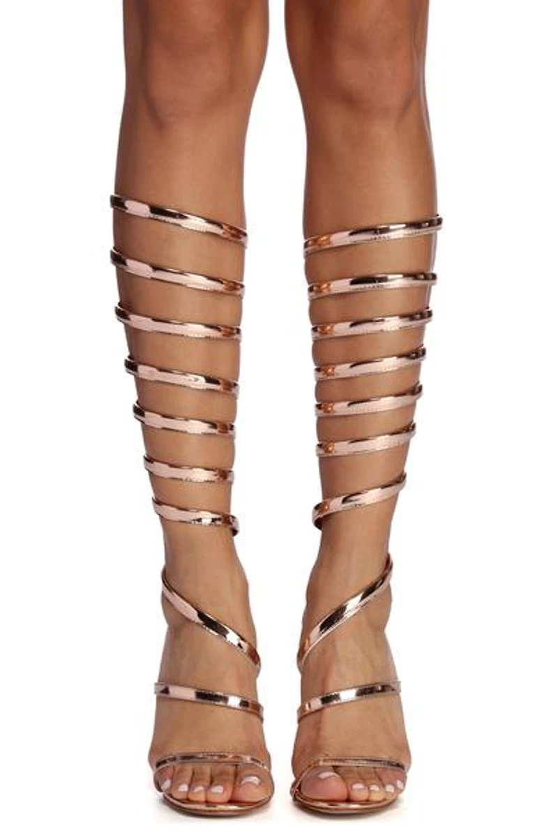 Take A Whirl Stiletto Heels