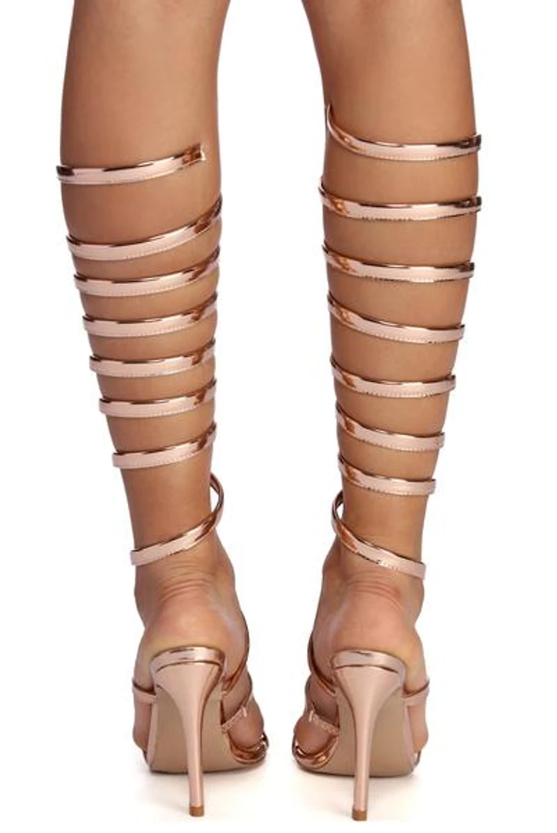 Take A Whirl Stiletto Heels