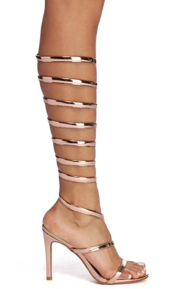 Take A Whirl Stiletto Heels