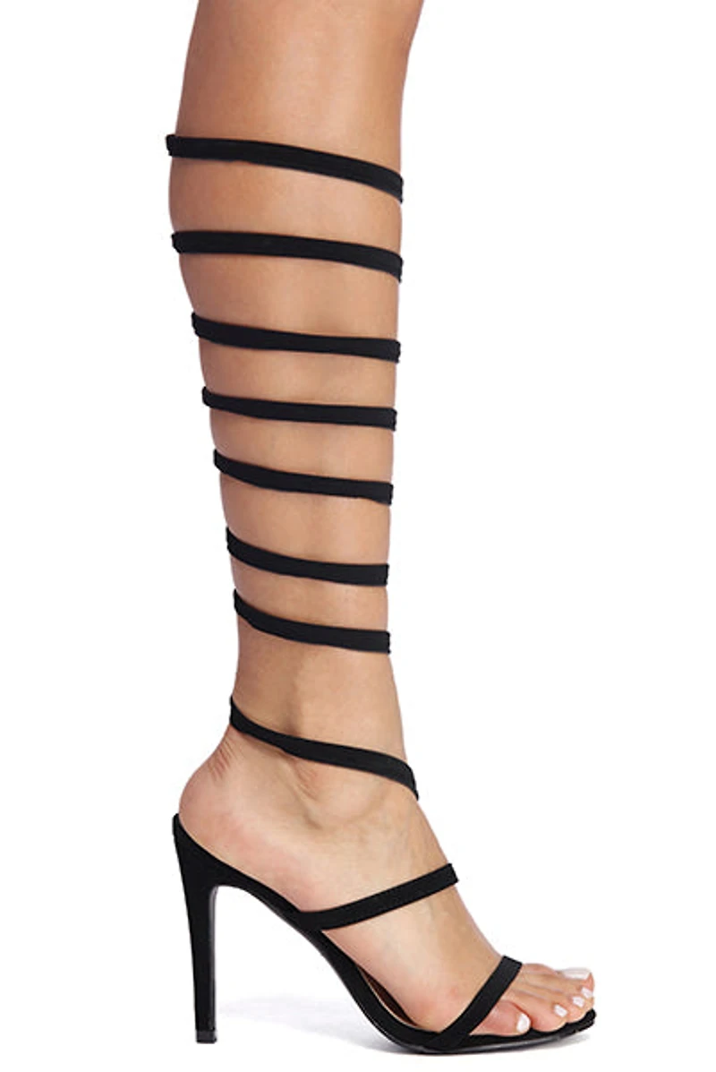 Take A Whirl Stiletto Heels