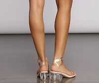 Clearly Charge Heels