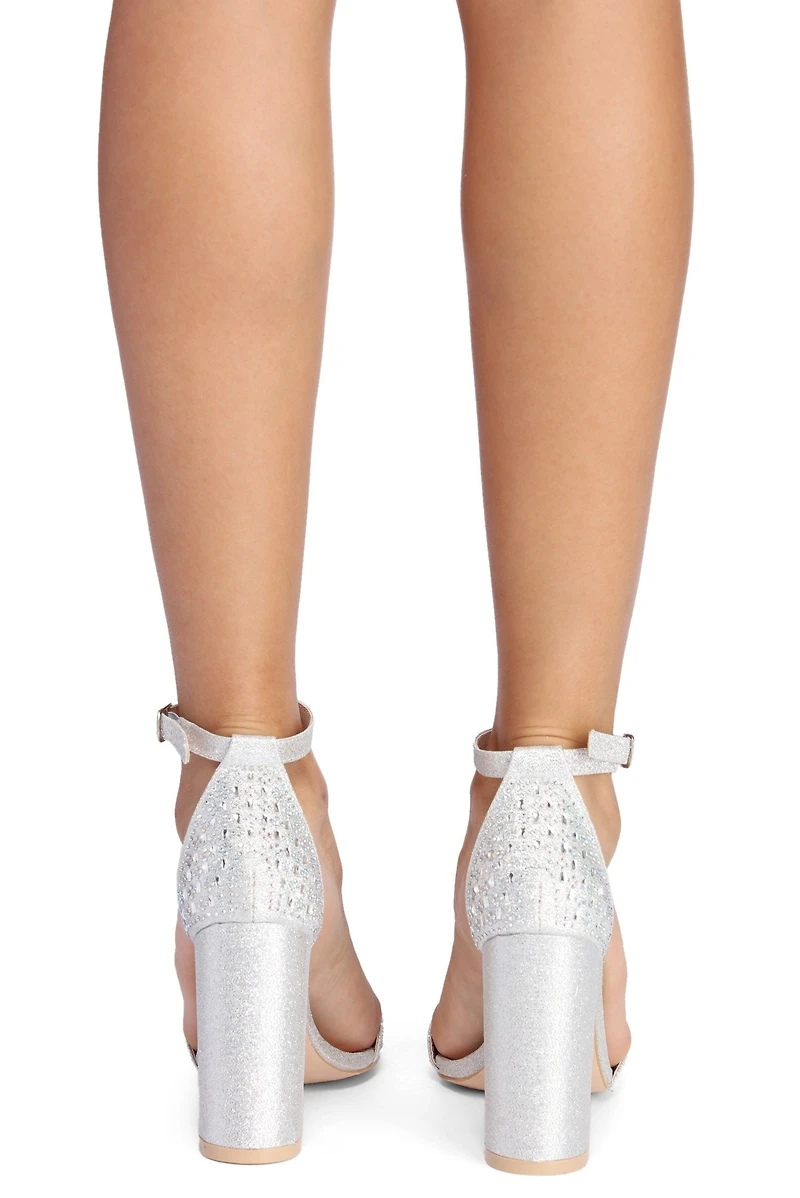 All That Glitter And Rhinestones Heels