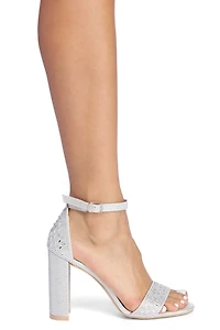 All That Glitter And Rhinestones Heels